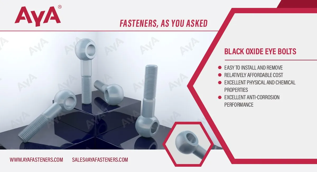 Black Eye Bolts-advantages
